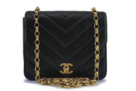 chanel flap bag gold chain|vintage chanel bag gold chain.